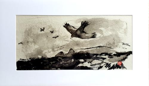 Série Les oiseaux noirs